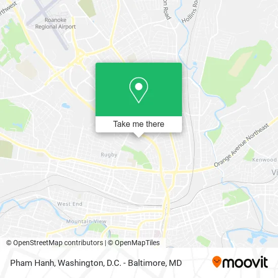 Mapa de Pham Hanh