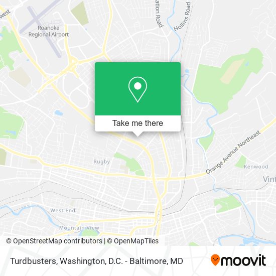Turdbusters map