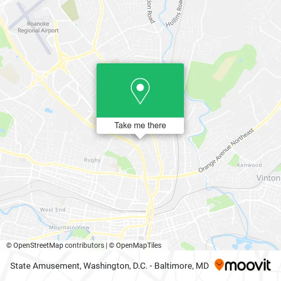 State Amusement map