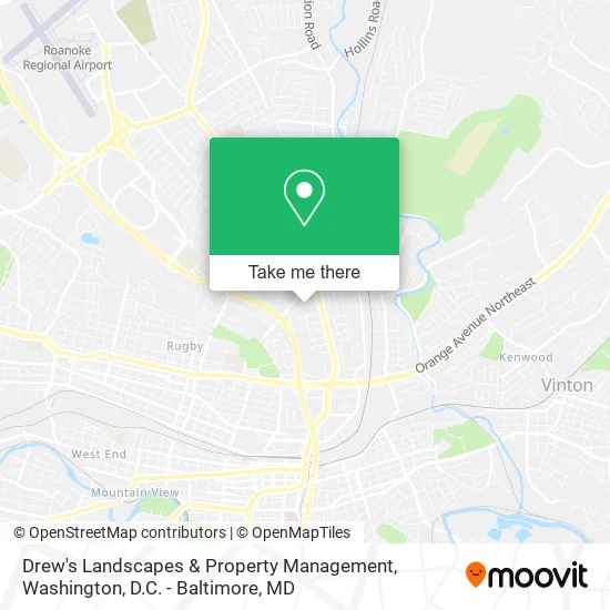 Drew's Landscapes & Property Management map