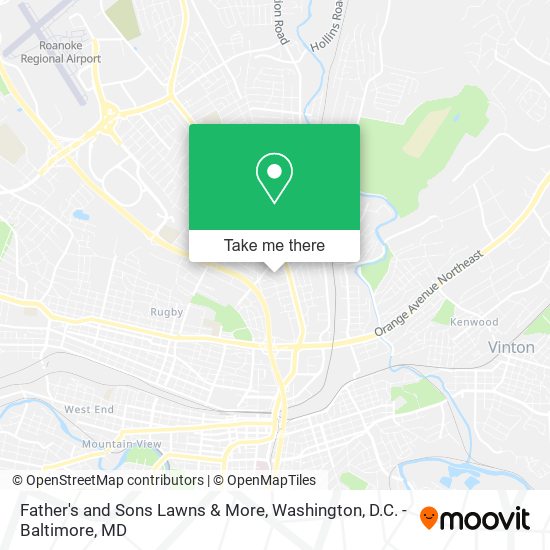 Father's and Sons Lawns & More map