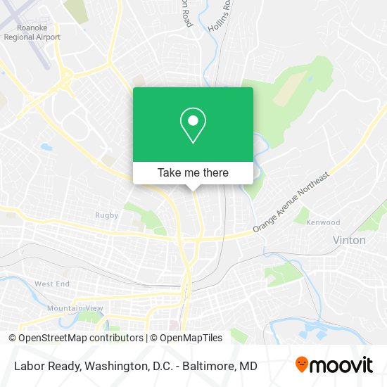 Labor Ready map