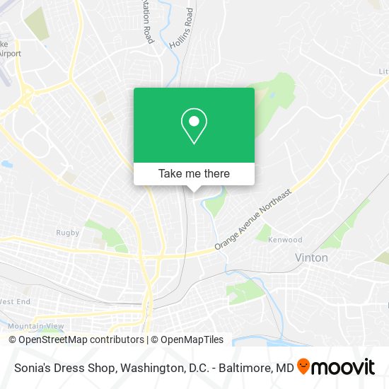 Sonia's Dress Shop map
