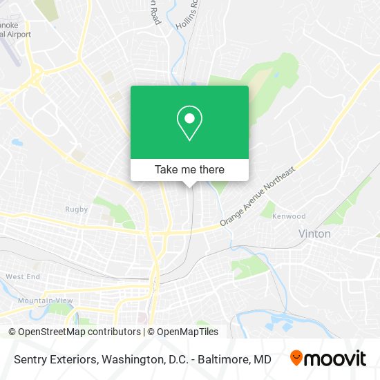 Sentry Exteriors map