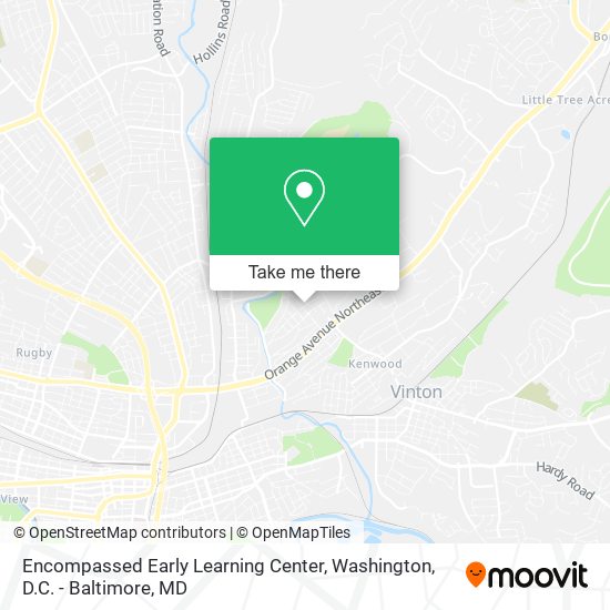 Mapa de Encompassed Early Learning Center