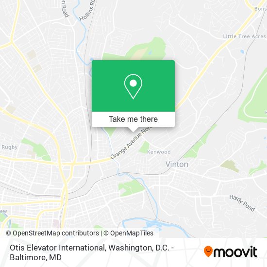 Mapa de Otis Elevator International