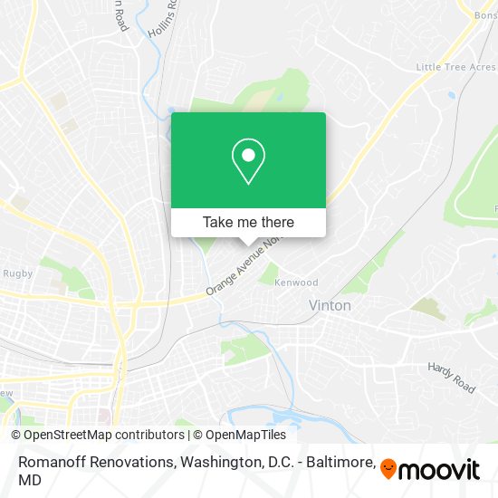 Mapa de Romanoff Renovations