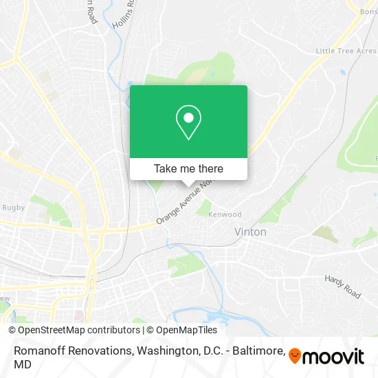 Mapa de Romanoff Renovations