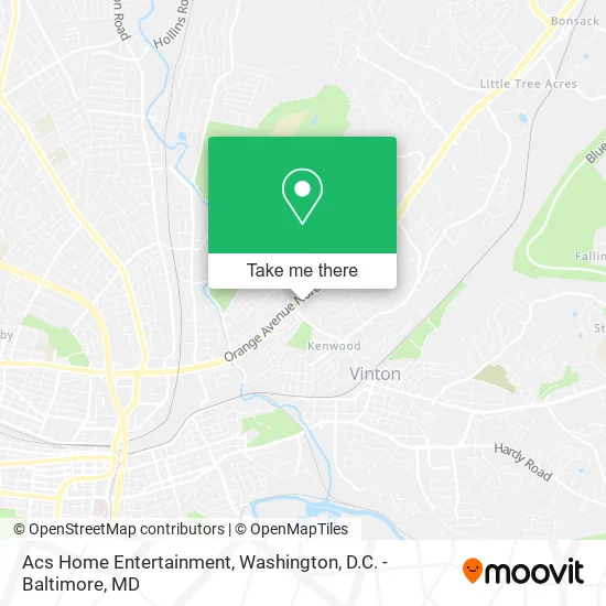 Mapa de Acs Home Entertainment