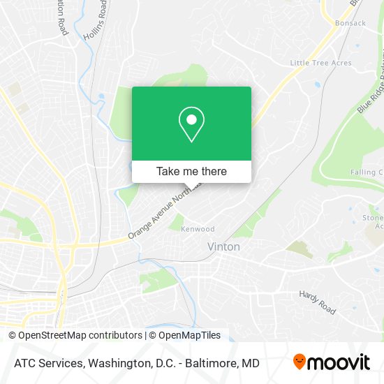 ATC Services map