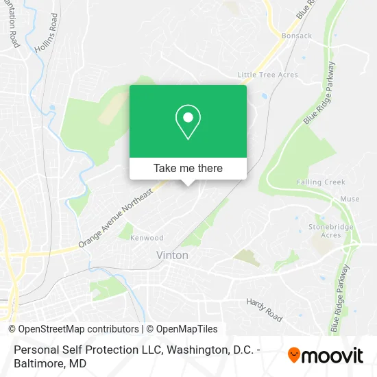 Personal Self Protection LLC map