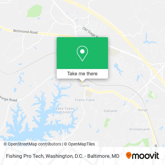 Fishing Pro Tech map