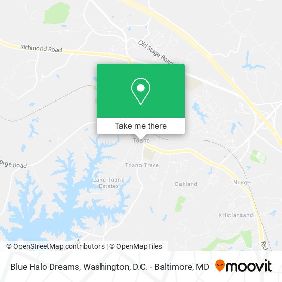 Blue Halo Dreams map