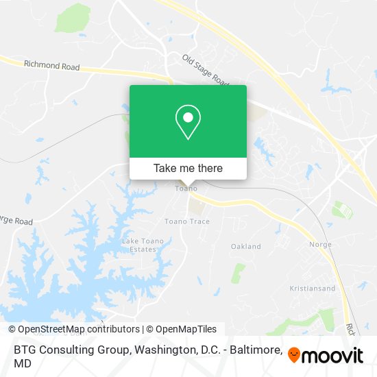 BTG Consulting Group map