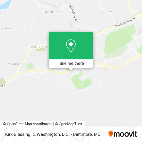 Kirk Blessingllc map