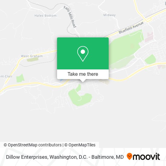 Dillow Enterprises map