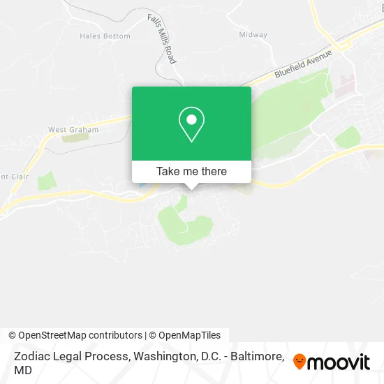 Mapa de Zodiac Legal Process
