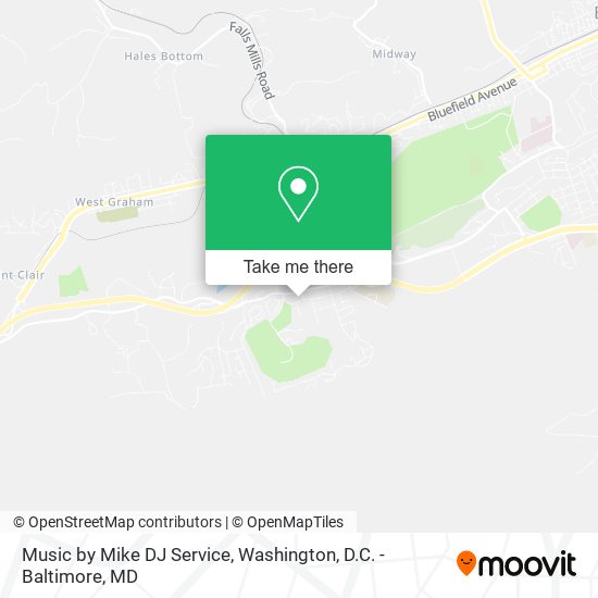 Music by Mike DJ Service map