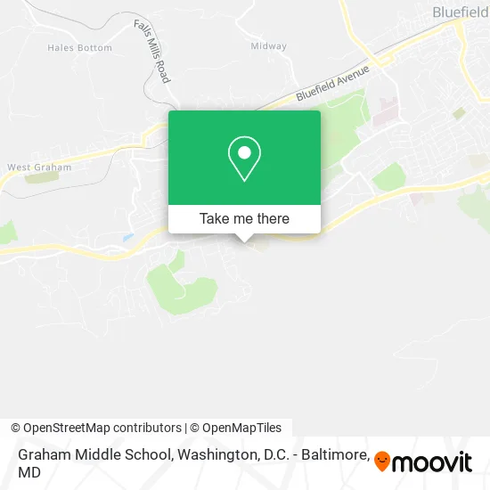 Graham Middle School map