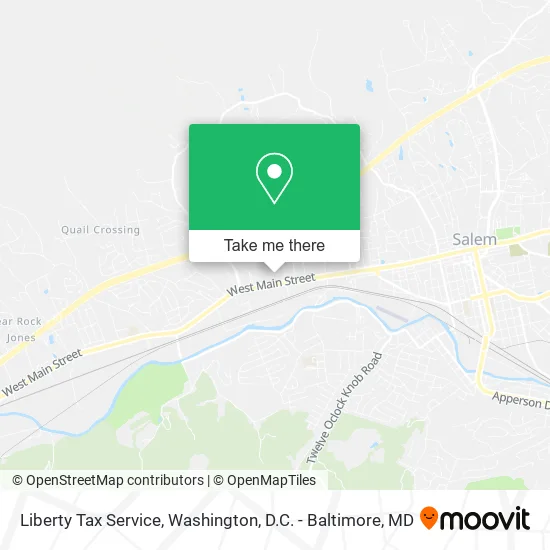 Liberty Tax Service map
