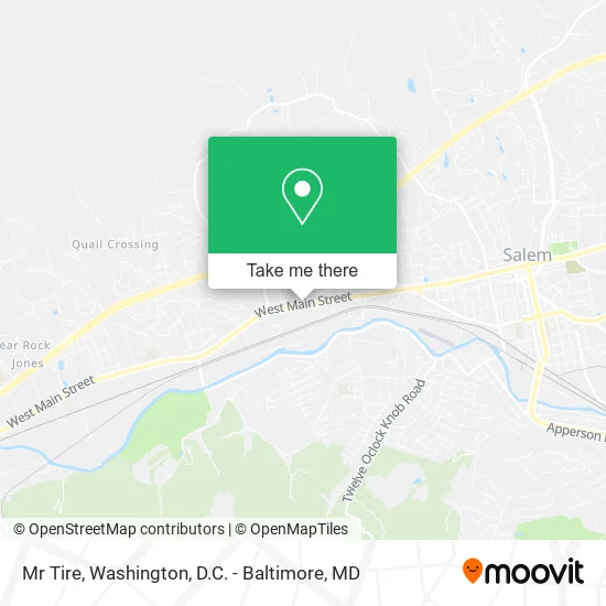 Mr Tire map