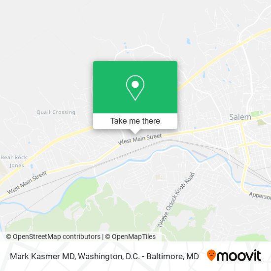 Mark Kasmer MD map