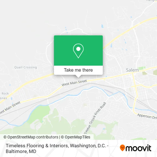Mapa de Timeless Flooring & Interiors