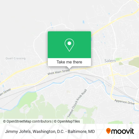 Jimmy John's map