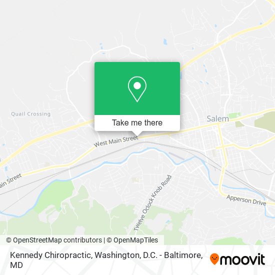Kennedy Chiropractic map