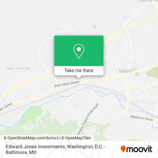 Edward Jones Investments map