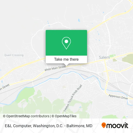 E&L Computer map