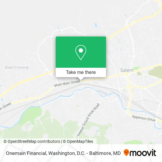 Onemain Financial map