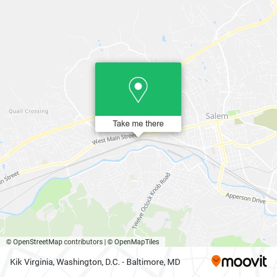 Kik Virginia map