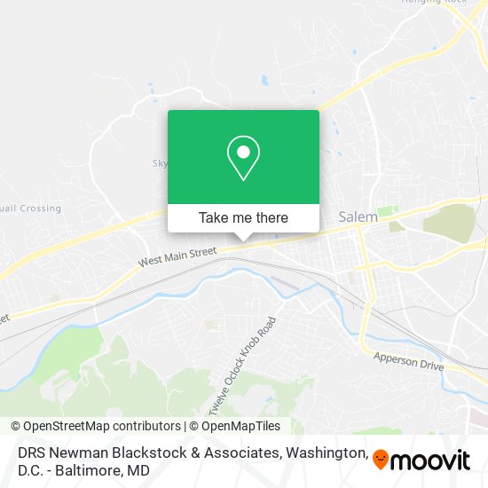 DRS Newman Blackstock & Associates map