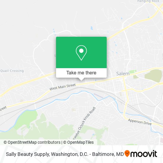 Sally Beauty Supply map