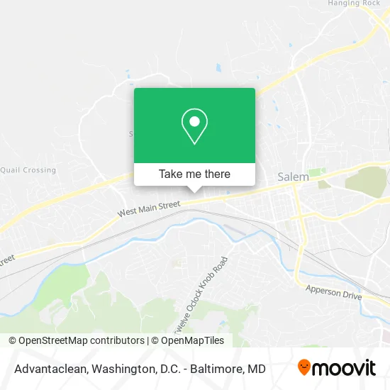 Advantaclean map