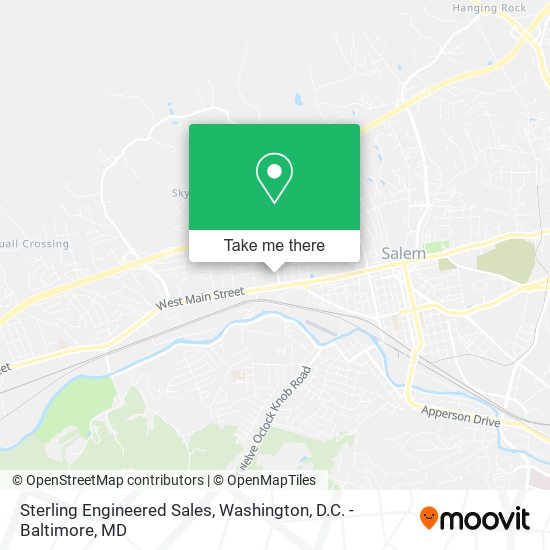 Mapa de Sterling Engineered Sales