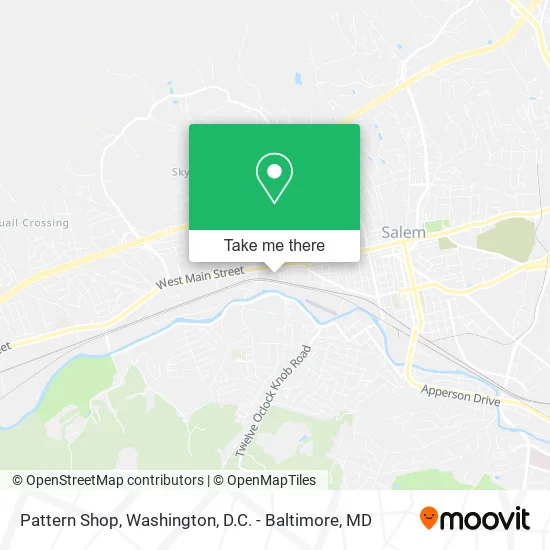 Pattern Shop map