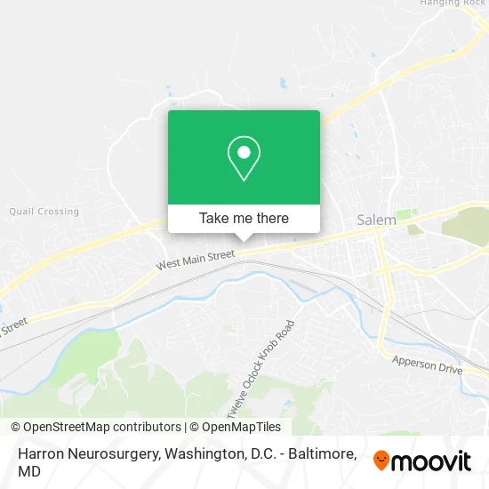 Harron Neurosurgery map