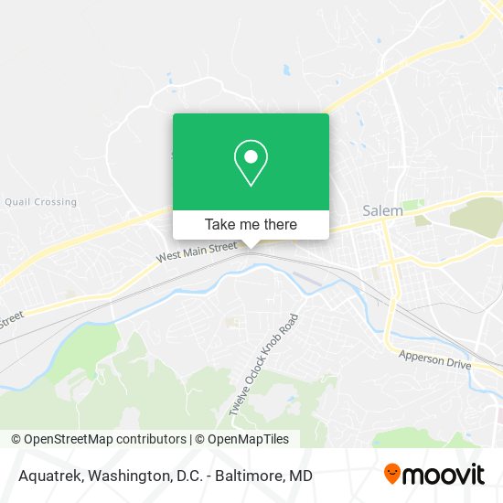 Aquatrek map