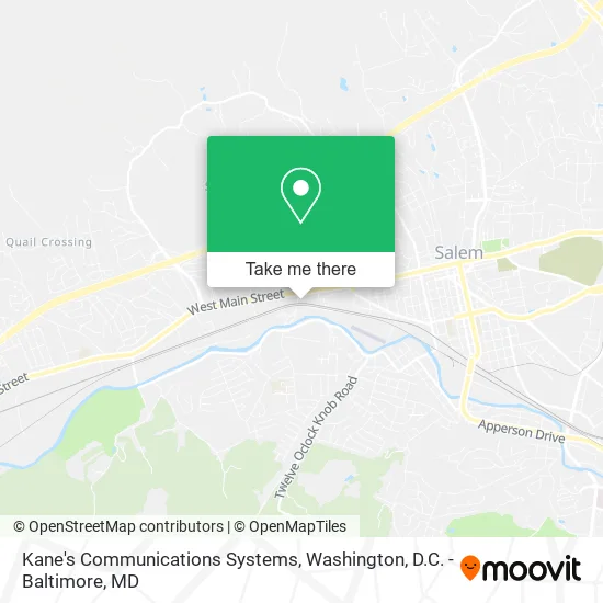 Kane's Communications Systems map