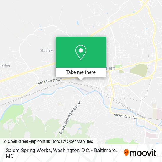 Salem Spring Works map