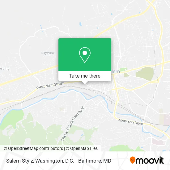 Salem Stylz map
