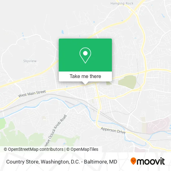 Country Store map