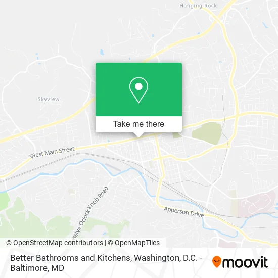 Mapa de Better Bathrooms and Kitchens