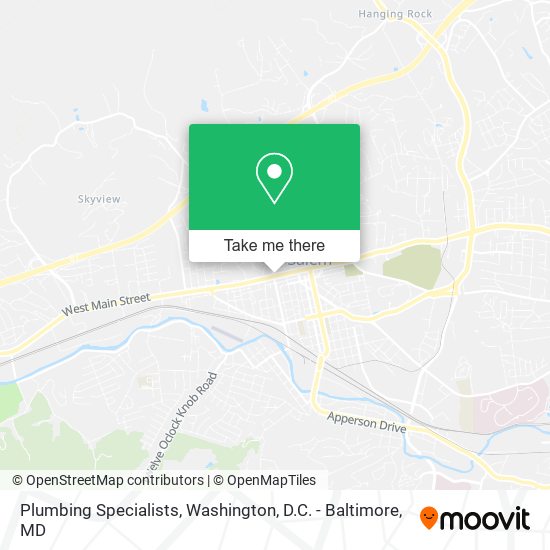 Mapa de Plumbing Specialists
