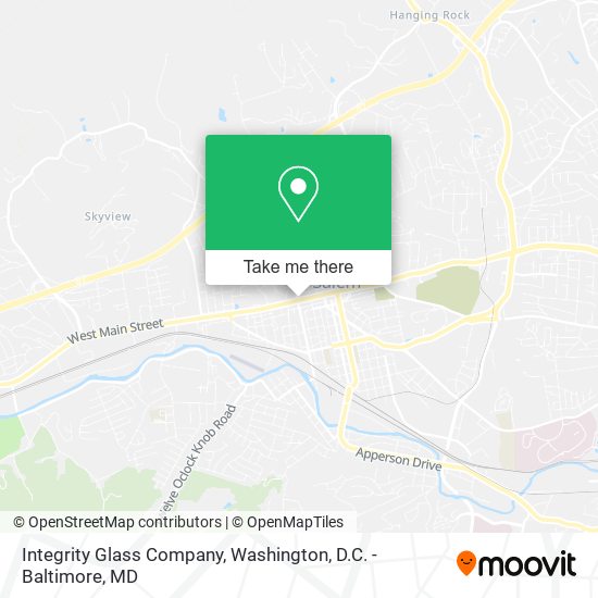 Integrity Glass Company map
