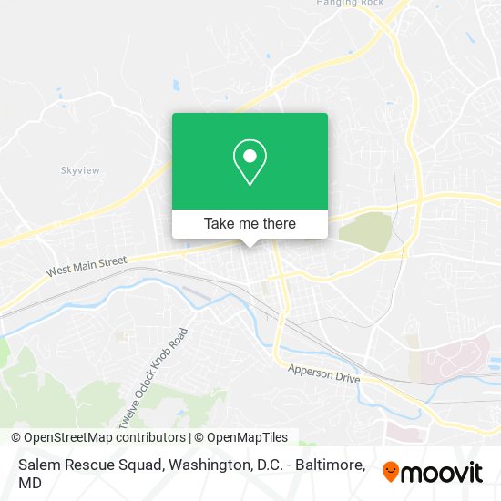 Mapa de Salem Rescue Squad