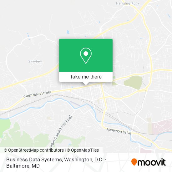 Business Data Systems map