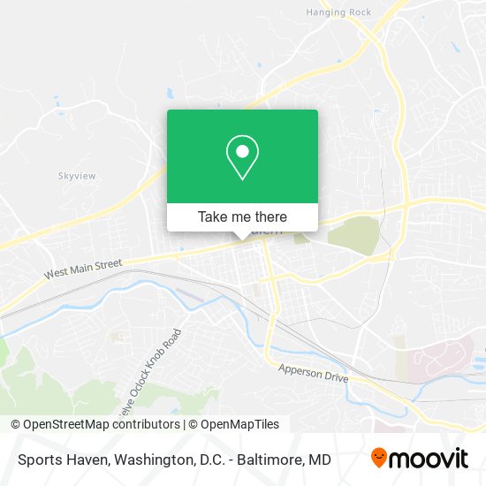 Sports Haven map